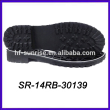 Schuh natürliche Gummisohle schwarze Ruber Schuhsohle dicke Gummi-Außensohle